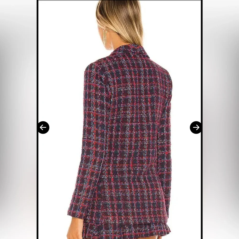 Amanda Uprichard Shawl Collar Blazer - Revolve - Size S - Picture 3 of 7